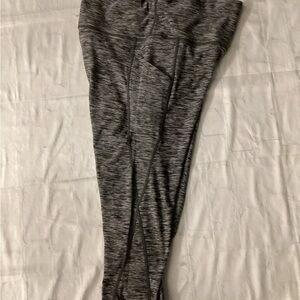 Gray Capris Leggings